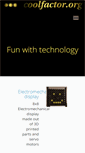 Mobile Screenshot of coolfactor.org